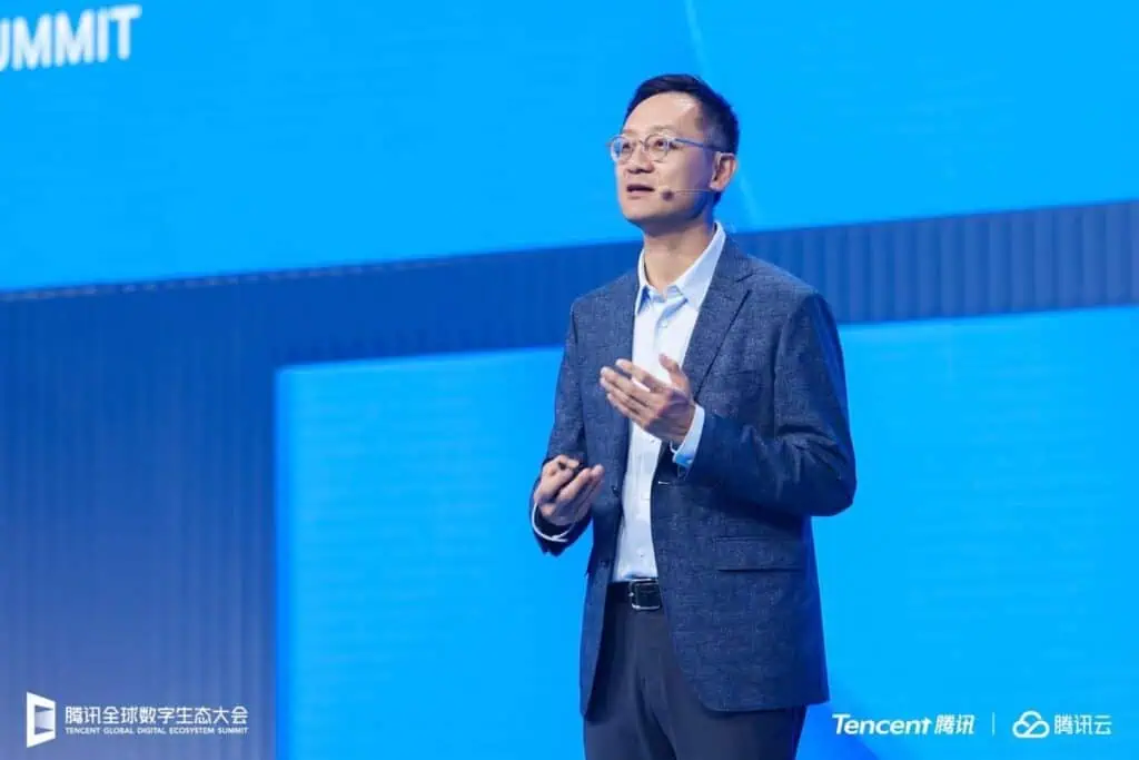 Dowson Tong, Senior Executive Vice President of Tencent and CEO of the Cloud and Smart Industries Group (CSIG), highlighted the strong drive for new growth among enterprises.