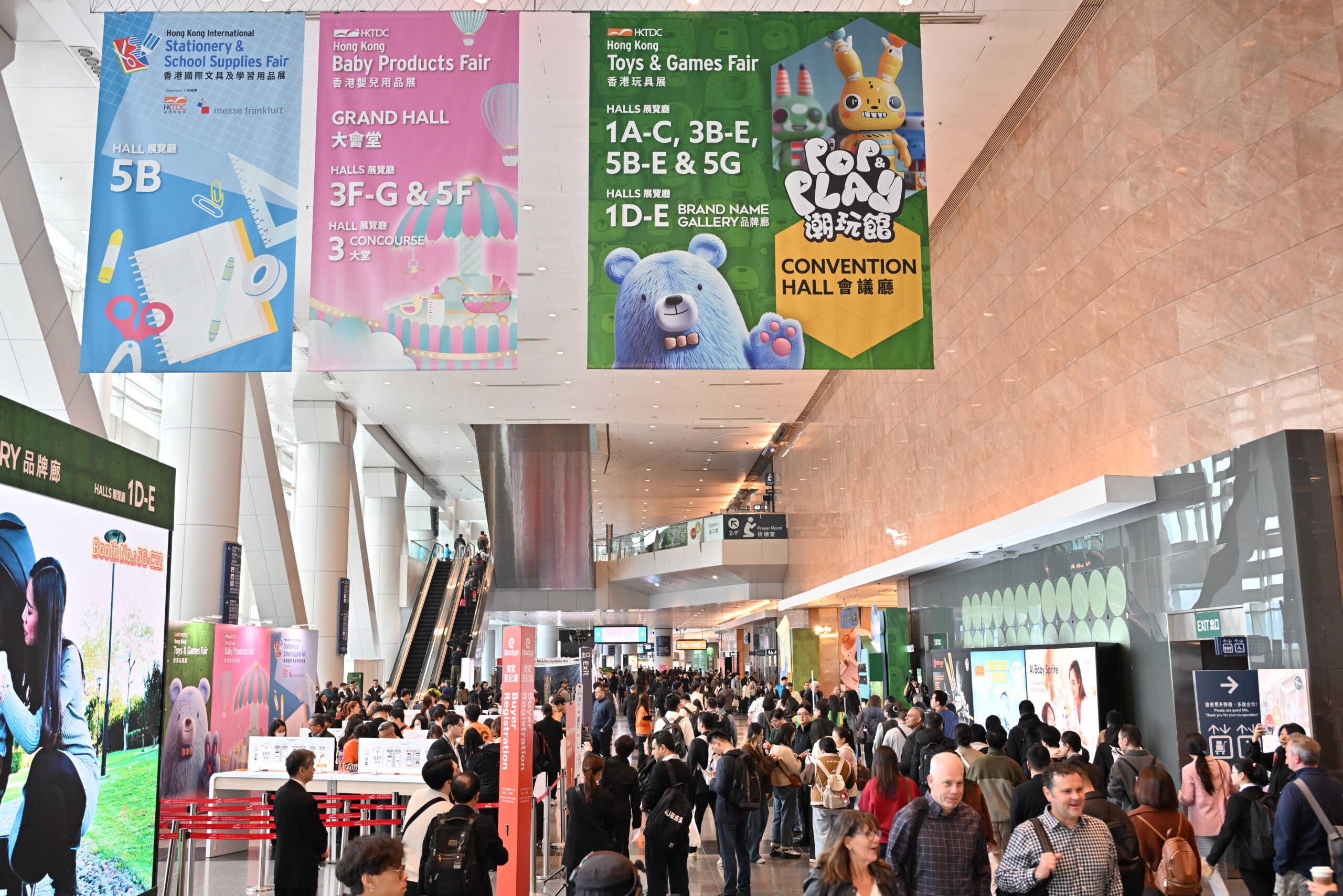 Hong Kong Toys, Baby & Stationery Fairs Draw 82,000 Buyers